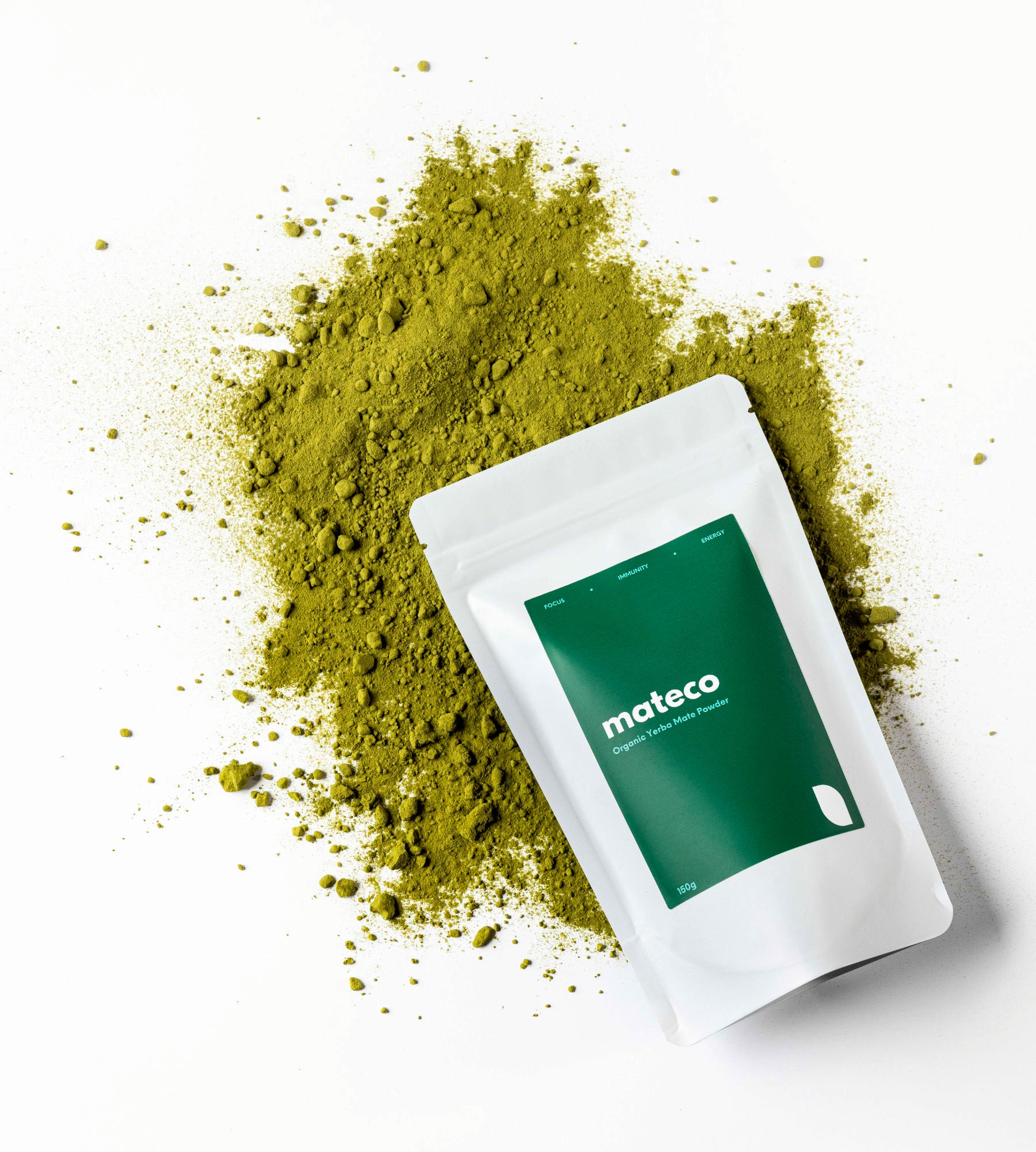 Organic Yerba Mate Powder - 150g Pouch